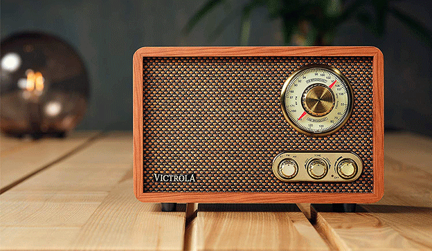 Radio Retro Bluetooth Madera Victrola