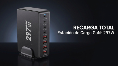 Estación de carga rápido de 297W